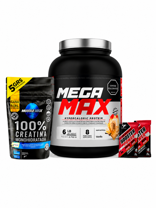 Mega Max Gainer + Creatina HCL + Obsequio